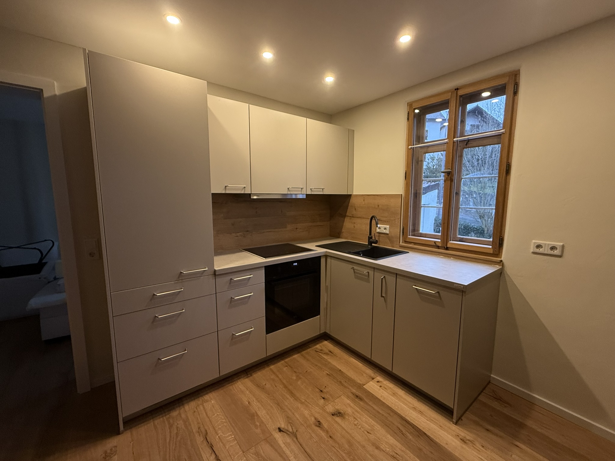 Einbauküche der Ferienwohnung 1
